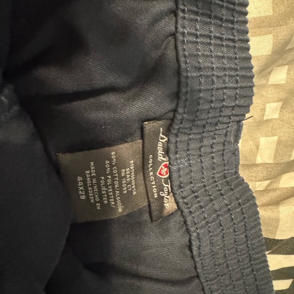 David Taylor Collection Men’s Navy Dress Pants – Size 44x29.  Like New - Picture 6 of 8